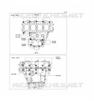 BOULON CARTER MOTEUR pour Kawasaki NINJA ZX-10R 2004