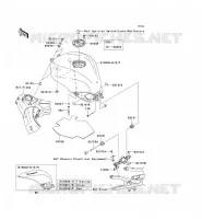 RESERVOIR CARBURANT pour Kawasaki NINJA ZX-10R 2005