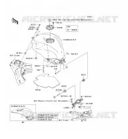 RESERVOIR CARBURANT pour Kawasaki NINJA ZX-10R 2005