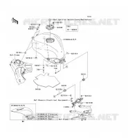 RESERVOIR CARBURANT pour Kawasaki NINJA ZX-10R 2005