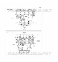 BOULON CARTER MOTEUR pour Kawasaki NINJA ZX-10R 2006