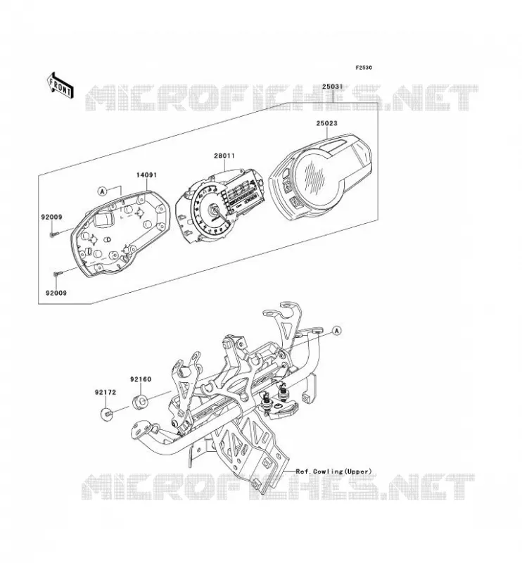 COMPTEURS Kawasaki MOTOS 1000 2013 Z1000SX  ZX1000GDF