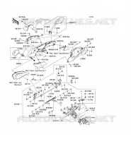 CARENAGE(SUPERIEUR) pour Kawasaki Z1000SX ABS 2013