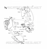 TUYAU D'EAU pour Kawasaki NINJA ZX-10R 2013