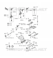 CONTACTEUR SERRURE/R&Eacute;FLECTEUR pour Kawasaki NINJA ZX-10R 2014
