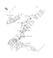 AMORTISSEUR DE DIRECTION pour Kawasaki NINJA ZX-10R ABS 2011