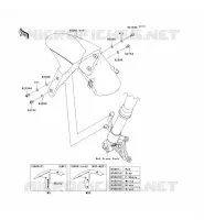 GARDE BOUE AVANT pour Kawasaki NINJA ZX-10R ABS 2011