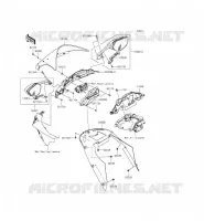 CARENAGE pour Kawasaki NINJA ZX-10R ABS 2015