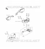 CLIGNOTANTS pour Kawasaki NINJA ZX-10R ABS 2015