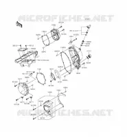 COUVERCLES MOTEUR pour Kawasaki NINJA ZX-10R ABS 2015