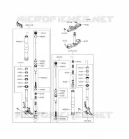 FOURCHE pour Kawasaki NINJA ZX-10R ABS 2015