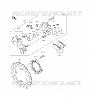 FREIN ARRIERE pour Kawasaki NINJA ZX-10R ABS 2015