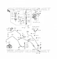 MAITRE CYLINDRE ARRI&Egrave;RE pour Kawasaki NINJA ZX-10R ABS 2015