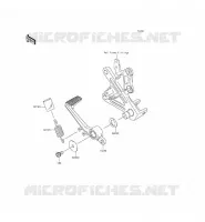 PEDALE DE FREIN pour Kawasaki NINJA ZX-10R ABS 2015