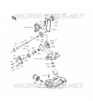 POMPE A HUILE pour Kawasaki NINJA ZX-10R ABS 2015