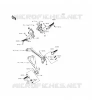 REPOSE PIED pour Kawasaki NINJA ZX-10R ABS 2015