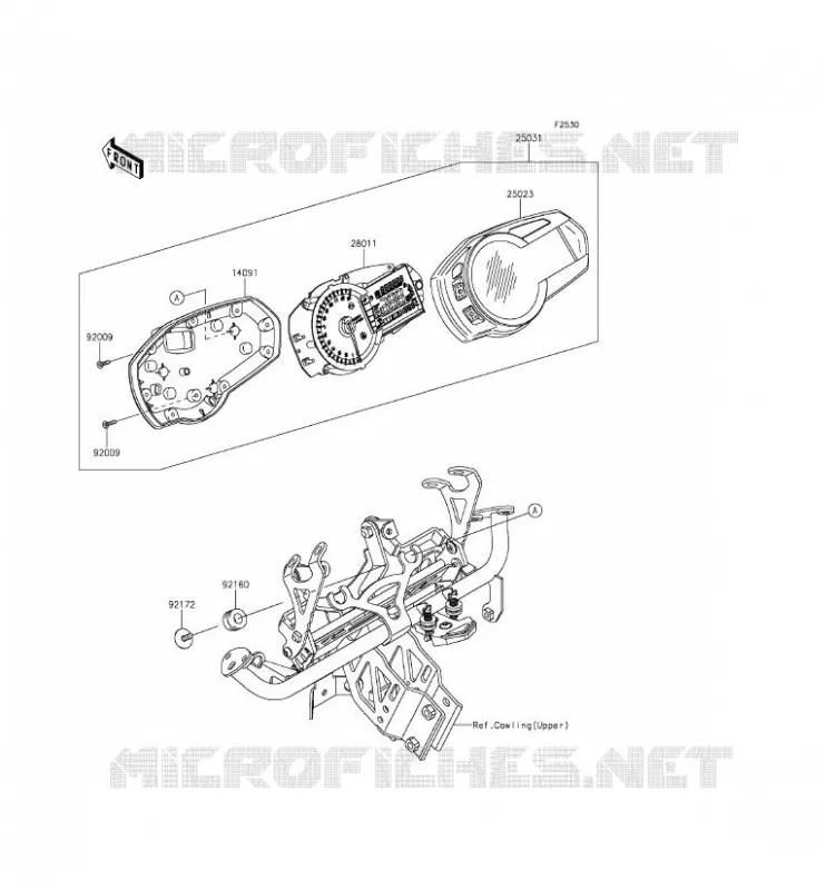COMPTEURS Kawasaki MOTOS 1000 2014 Z1000SX  ZX1000LEF