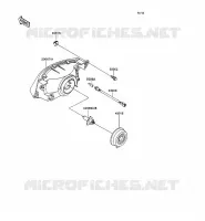 OPTIQUE ZGT00A 009976) pour Kawasaki ZZR1100 1991
