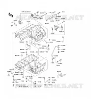 CARTER MOTEUR(S) pour Kawasaki ZZR1100 1995