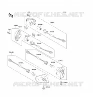 CLIGNOTANTS pour Kawasaki ZZR1100 1995