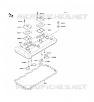 COUVRE CULASSE pour Kawasaki ZZR1100 1995