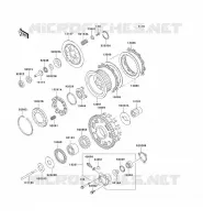 EMBRAYAGE pour Kawasaki ZZR1100 1995