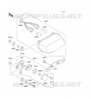 FEUX ARRI&Egrave;RE(S) pour Kawasaki ZZR1100 1995