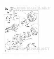 G&Eacute;N&Eacute;RATEUR pour Kawasaki ZZR1100 1995