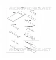 OUTIL UTILISATEUR pour Kawasaki ZZR1100 1995