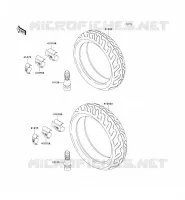 PNEUS pour Kawasaki ZZR1100 1995