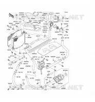 RADIATEUR pour Kawasaki ZZR1100 1995