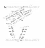 SOUPAPE pour Kawasaki ZZR1100 1995