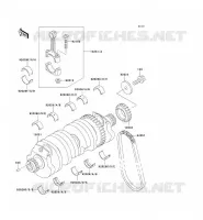 VILEBREQUIN pour Kawasaki ZZR1100 1995