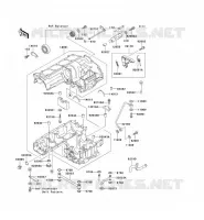 CARTER MOTEUR(S) pour Kawasaki ZZR1100 1997