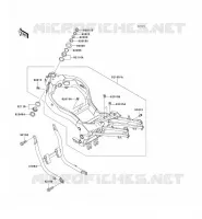 CH&Acirc;SSIS pour Kawasaki ZZR1100 1997