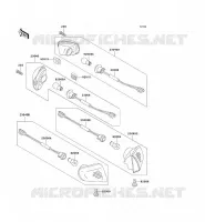 CLIGNOTANTS pour Kawasaki ZZR1100 1997