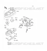 COMPTEURS pour Kawasaki ZZR1100 1997