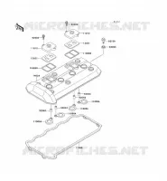 COUVRE CULASSE pour Kawasaki ZZR1100 1997