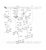 MAITRE CYLINDRE AV pour Kawasaki ZZR1100 1997