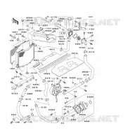 RADIATEUR pour Kawasaki ZZR1100 1997