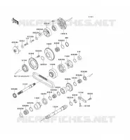 BALANCIER pour Kawasaki GPZ1100 1998