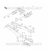BRAS OSCILLANT pour Kawasaki GPZ1100 1998