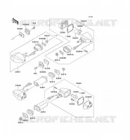 CLIGNOTANTS pour Kawasaki GPZ1100 1998