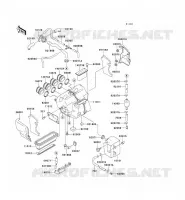 FILTRE A AIR pour Kawasaki GPZ1100 1998