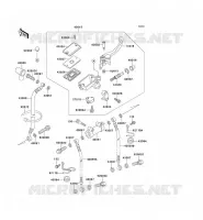 MAITRE CYLINDRE AV pour Kawasaki GPZ1100 1998