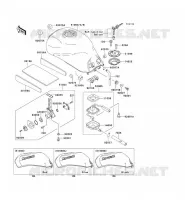 RESERVOIR CARBURANT pour Kawasaki GPZ1100 1998