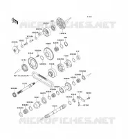 BALANCIER pour Kawasaki GPZ1100 1998