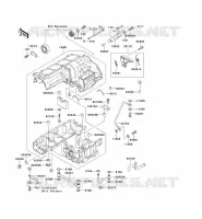 CARTER MOTEUR(S) pour Kawasaki GPZ1100 1998