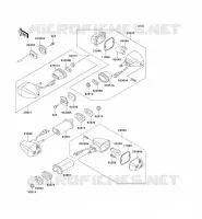 CLIGNOTANTS pour Kawasaki GPZ1100 1998