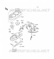 COMPTEURS pour Kawasaki GPZ1100 1998
